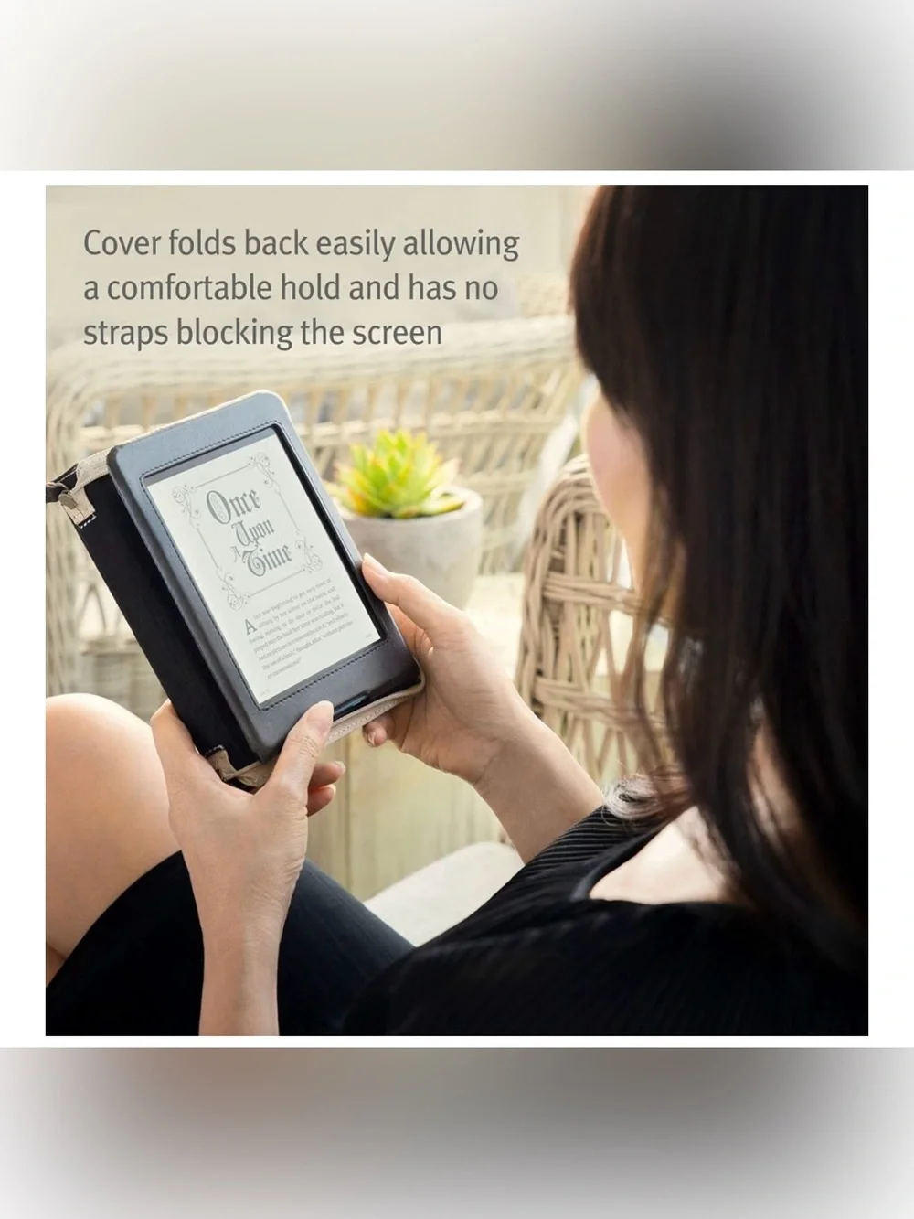 BookBook Distressed Leather Case for Kindle 10th 2018-2020.